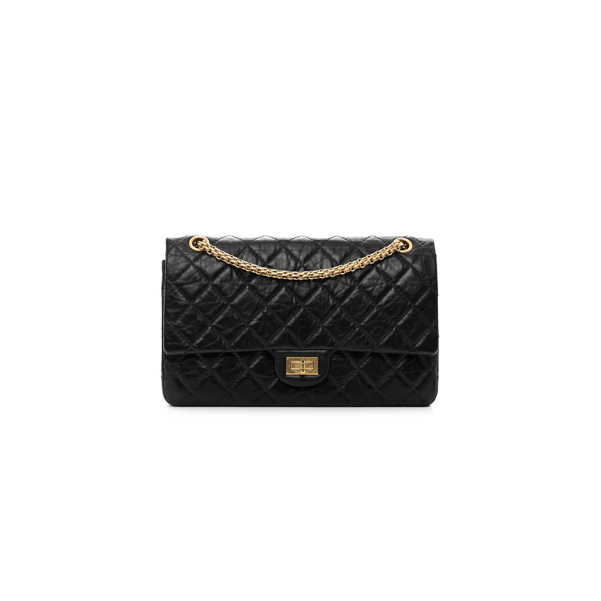 CHANEL MAXI 2.55 HANDBAG A37590 Y04634 C3906 (31.5*20*10cm)